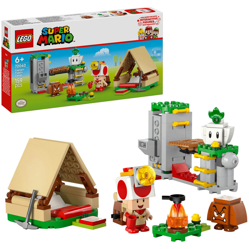Afbeelding laden in galerijviewer, Lego super mario - toad-baas' kampeerplaats constructiespeelgoed (72040)
