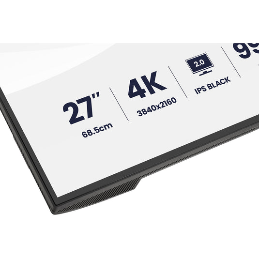 Iiyama prographic hb2701uhsnp-b1 27 4k uhd monitor (zwart (mat), hdmi, displayport, usb-c, audio)