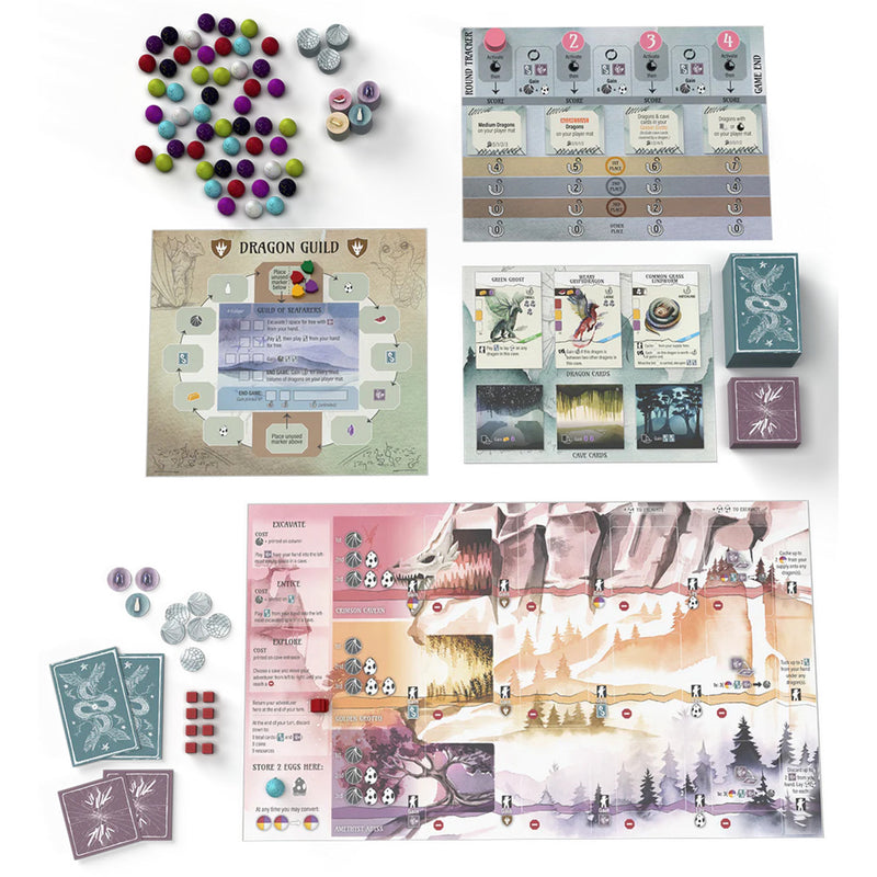 Afbeelding laden in galerijviewer, Asmodee wyrmspan - engelstalig bordspel
