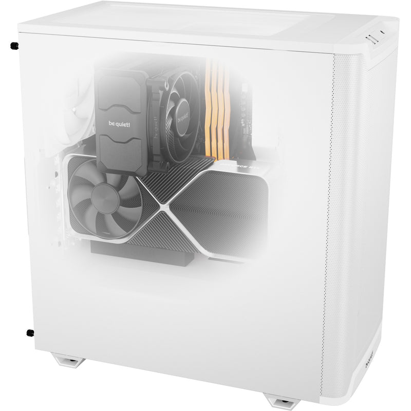Afbeelding laden in galerijviewer, Be quiet! pure base 501 airflow midi tower behuizing (wit | 2x usb-a | 1x usb-c)
