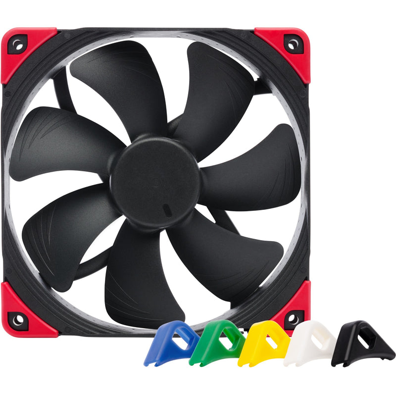 Afbeelding laden in galerijviewer, Noctua nf-a14 pwm chromax.black.swap case fan (zwart, 140 x 140 x 25 mm)
