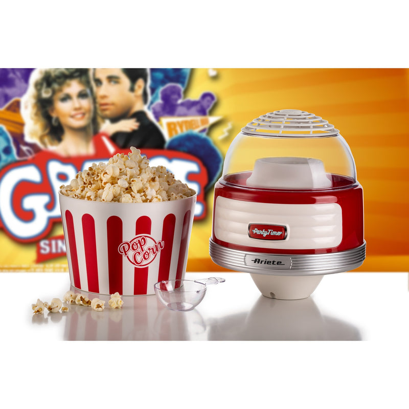 Afbeelding laden in galerijviewer, Ariete party time pop corn xl machine 2957 00 popcornmaker (rood wit)
