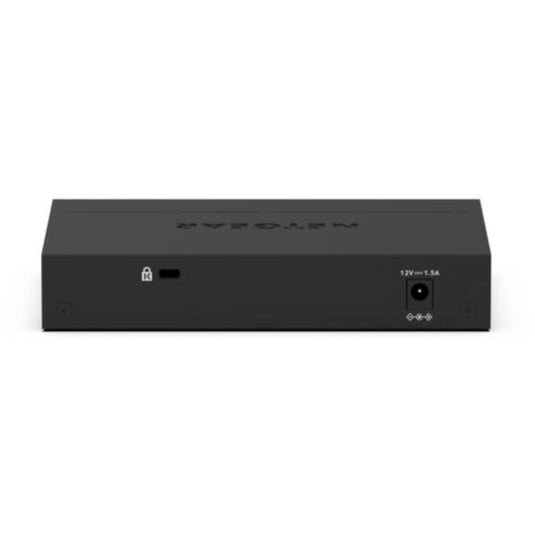 Netgear 5-port 2.5g multi-gigbit ethernet plus switch (ms305e) (zwart, managed)