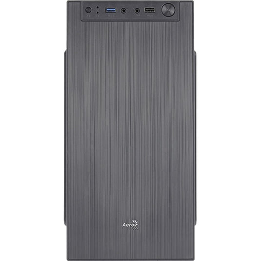 Aerocool cs-108 mini tower behuizing (zwart | 2x usb-a)