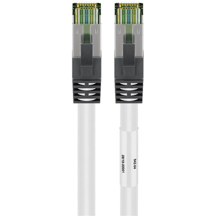 Afbeelding laden in galerijviewer, Goobay cat.8.1 netwerkkabel (wit, 0,5 meter, s ftp (pimf), rj-45)
