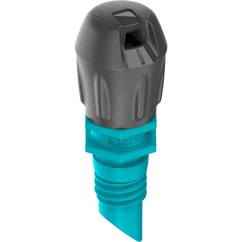 Afbeelding laden in galerijviewer, Gardena micro strook sprinkler uiteinde (zwart turquoise, 5 stuks)
