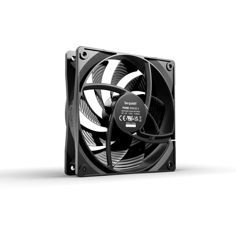 Afbeelding laden in galerijviewer, Be quiet! pure wings 3 pwm high-speed case fan (zwart, 120 x 120 x 25 mm)
