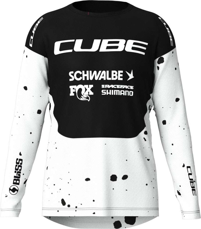 Afbeelding laden in galerijviewer, Cube x factory racing - mtb long sleeve jersey
