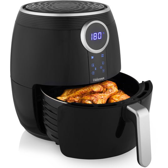 Tristar fr-6956 digitale crispy fryer heteluchtfriteuse (zwart, 4.5 liter)