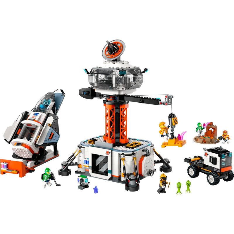 Afbeelding laden in galerijviewer, Lego city - ruimtebasis en raketlanceringsplatform constructiespeelgoed (60434)
