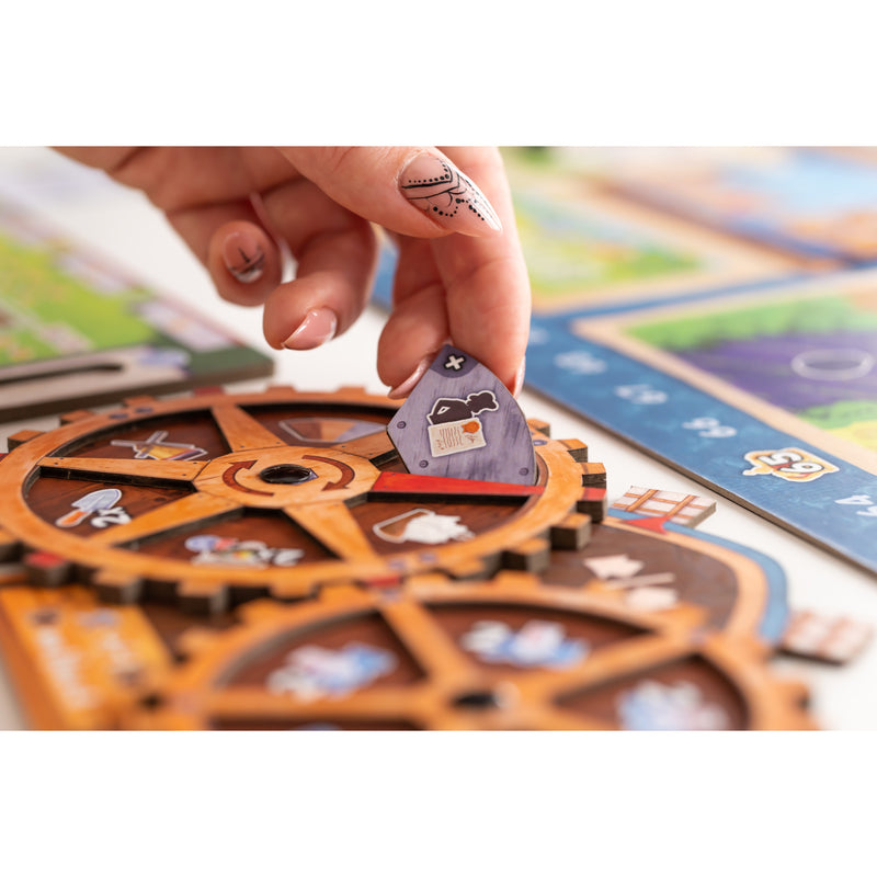 Afbeelding laden in galerijviewer, Asmodee board dice windmill valley - nederlandstalig bordspel voor 1-4 spelers
