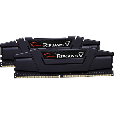 G.skill 32 gb ddr4-3600 (2x 16 gb) kit werkgeheugen (zwart, f4-3600c18d-32gvk, ripjaws v)