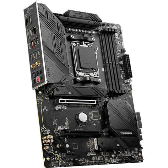 Msi mag b650 tomahawk wifi socket am5 moederbord (zwart, raid, 2.5 gb-lan, wi-fi 6e, bt, sound, atx)