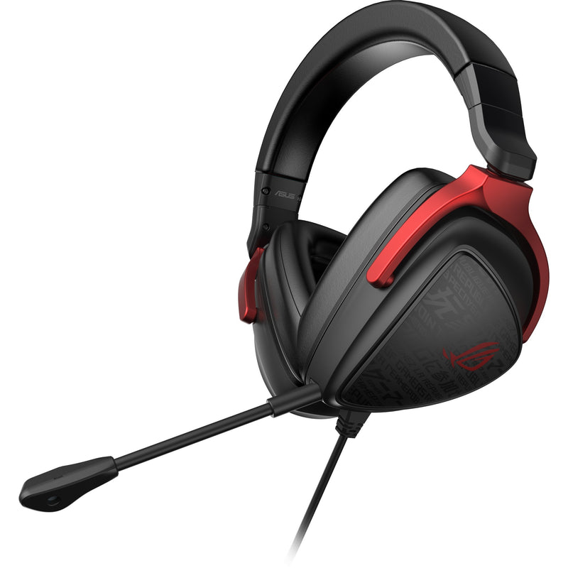 Afbeelding laden in galerijviewer, Asus rog delta s core over-ear gaming headset (zwart rood, pc, playstation 4, playstation 5, xbox one, xbox series x|s, nintendo switch)
