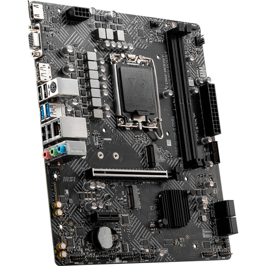 Msi pro h610m-g ddr4 socket 1700 moederbord (gb-lan, sound, µatx)