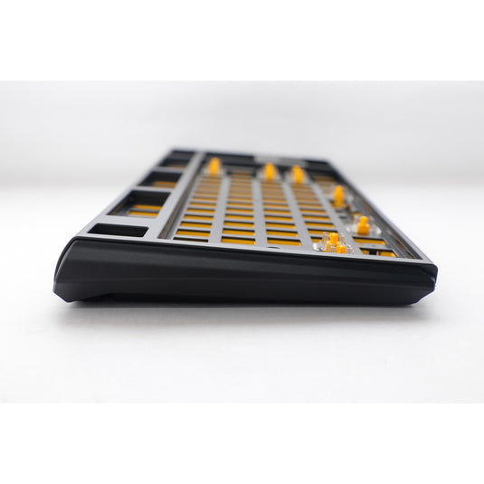 Ducky one 3 tkl ansi layout barebone rgb mechanisch toetsenbord (zwart, us lay-out (qwerty), 80% (tkl), rgb leds, hot swap, barebone)