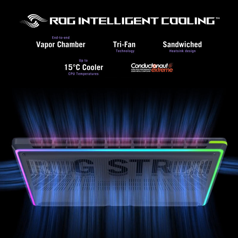 Afbeelding laden in galerijviewer, Asus rog strix g18 g815lp-s9164w 18 gaming laptop (donkergrijs | ultra 9 275hx | rtx 5070 | 32 gb | 1 tb ssd)
