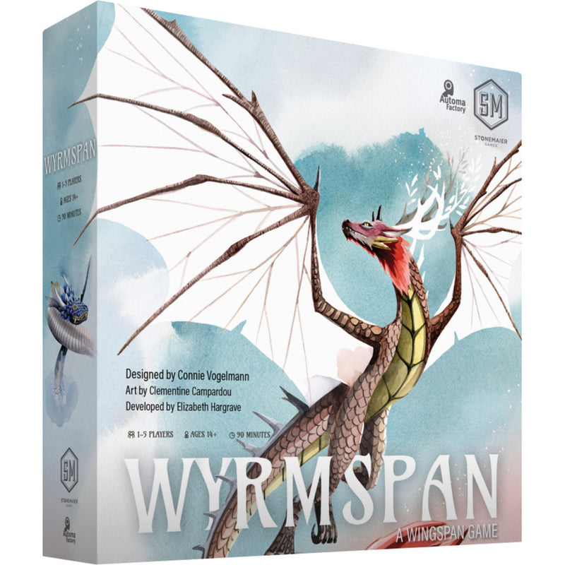 Afbeelding laden in galerijviewer, Asmodee wyrmspan - engelstalig bordspel

