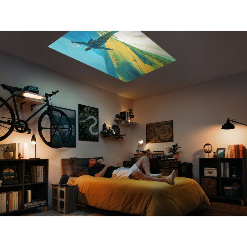 Afbeelding laden in galerijviewer, Viewsonic smart led draagbare projector met harman kardon luidsprekers (zwart, hdmi, audio, wifi, bluetooth)
