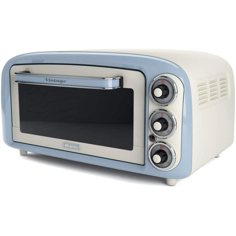Afbeelding laden in galerijviewer, Ariete vintage oven 0979 05 mini bakoven (wit lichtblauw, 18 liter)
