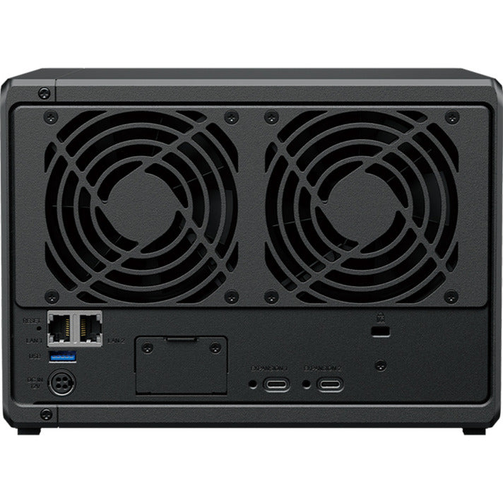 Afbeelding laden in galerijviewer, Synology diskstation ds1525+ nas (zwart, 2x lan, usb)
