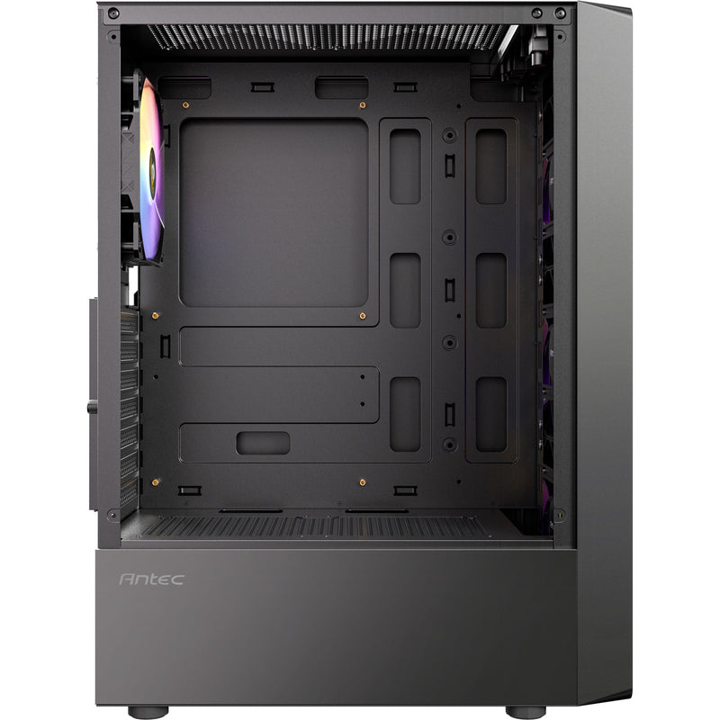 Afbeelding laden in galerijviewer, Antec ax26 rgb elite midi tower behuizing (zwart | 3x usb-a | tempered glass)
