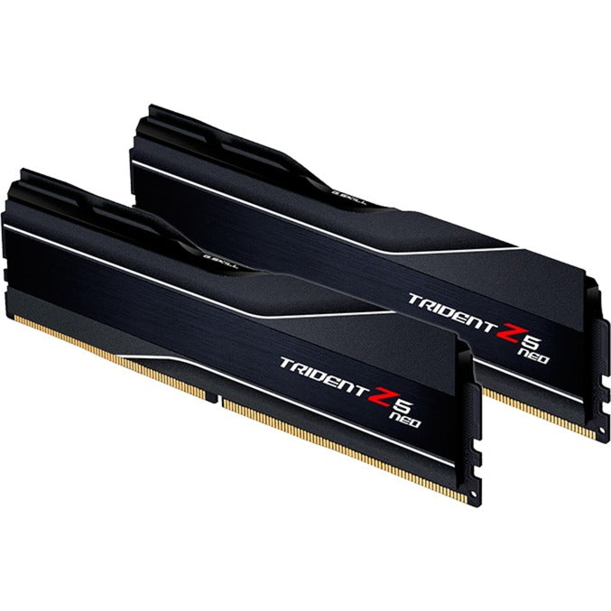 Afbeelding laden in galerijviewer, G.skill 32 gb ddr5-6000 (2x 16 gb) kit werkgeheugen (zwart, f5-6000j3038f16gx2-tz5n, trident z5 neo, expo)
