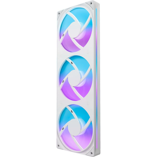 Nzxt f360 rgb core case fans (wit, 3 stuks, 360 x 120 x 26 mm)