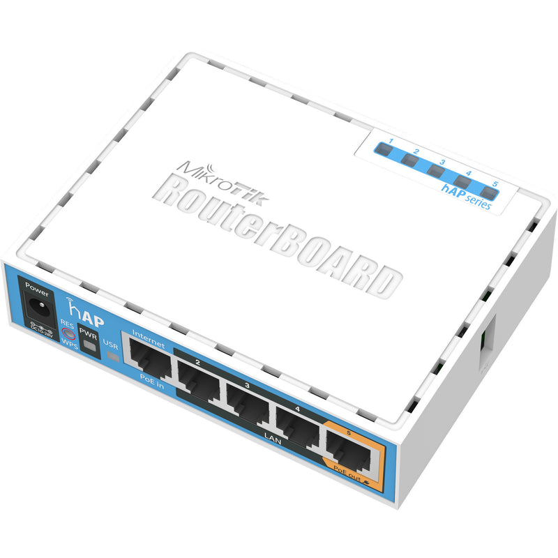 Afbeelding laden in galerijviewer, Mikrotik hap small home access point (rb951ui-2nd) (wit, qualcomm qca9531 cpu, poe, wifi 4)
