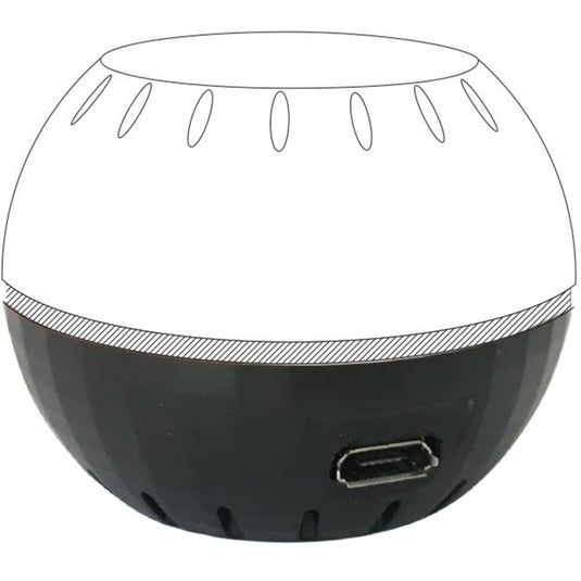 Shelly usb stroomadapter voor h t voedingseenheid (zwart)