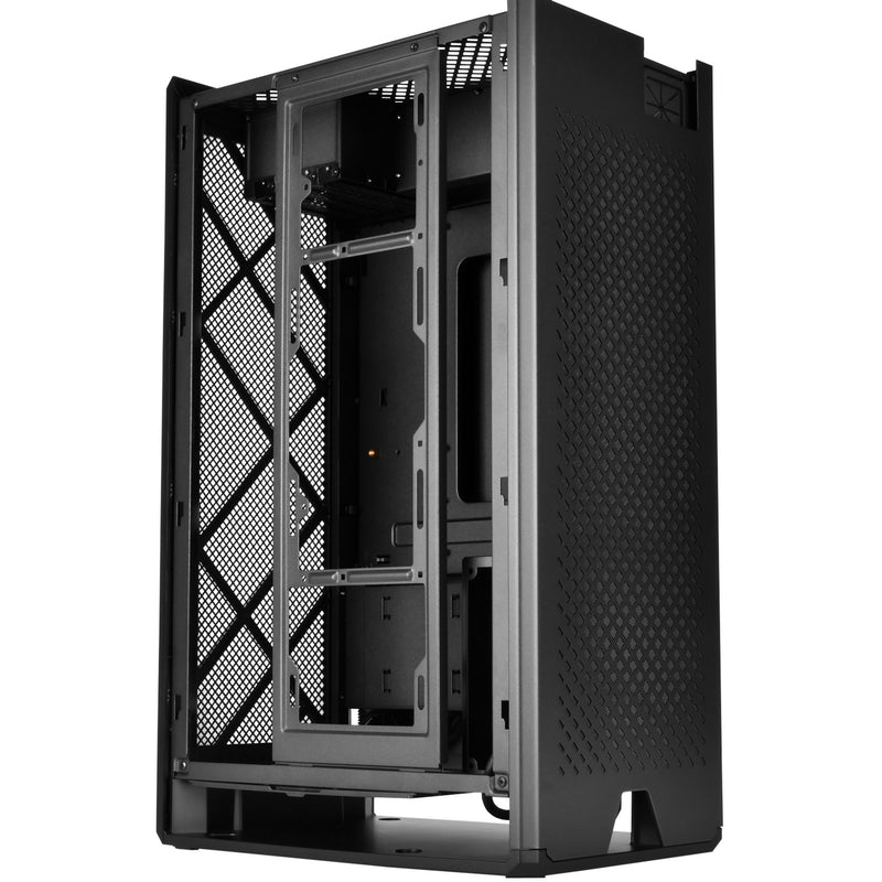 Afbeelding laden in galerijviewer, Silverstone alta g1m midi tower behuizing (zwart | 2x usb-a | 1x usb-c)
