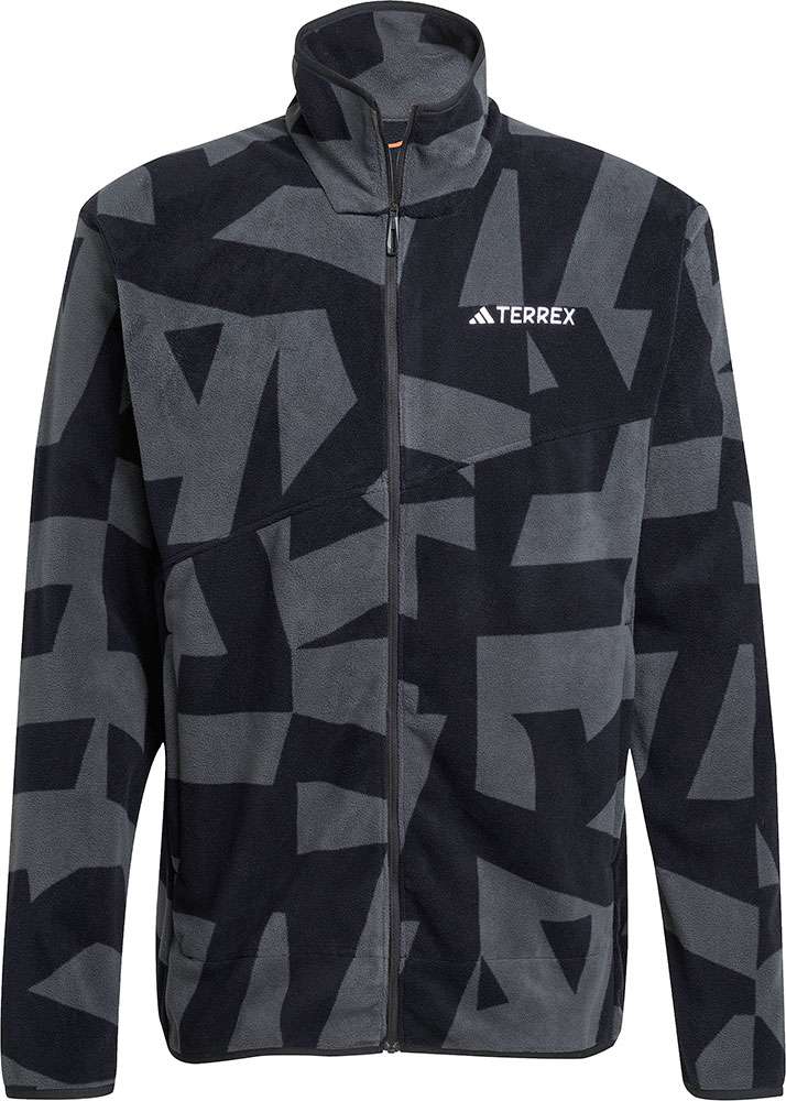 Afbeelding laden in galerijviewer, Adidas terrex multi printed full zip - fleece jacket
