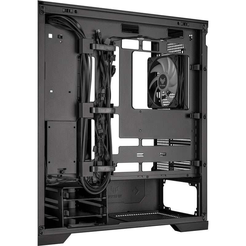 Afbeelding laden in galerijviewer, Asus tuf gaming gt302 argb midi tower behuizing (zwart | 2x usb-a | 1x usb-c | rgb | tempered glass)
