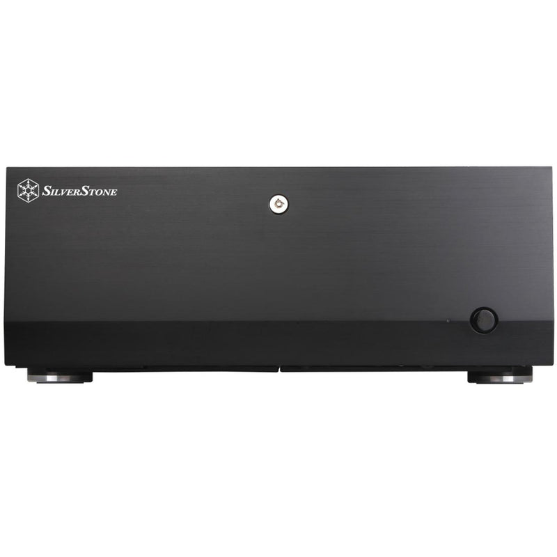 Afbeelding laden in galerijviewer, Silverstone grandia gd07b htpc behuizing (zwart | 2x usb-a)
