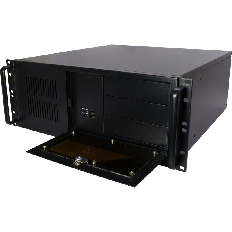 Afbeelding laden in galerijviewer, Inter-tech ipc 4088-s rack behuizing (zwart | 2x usb-a)
