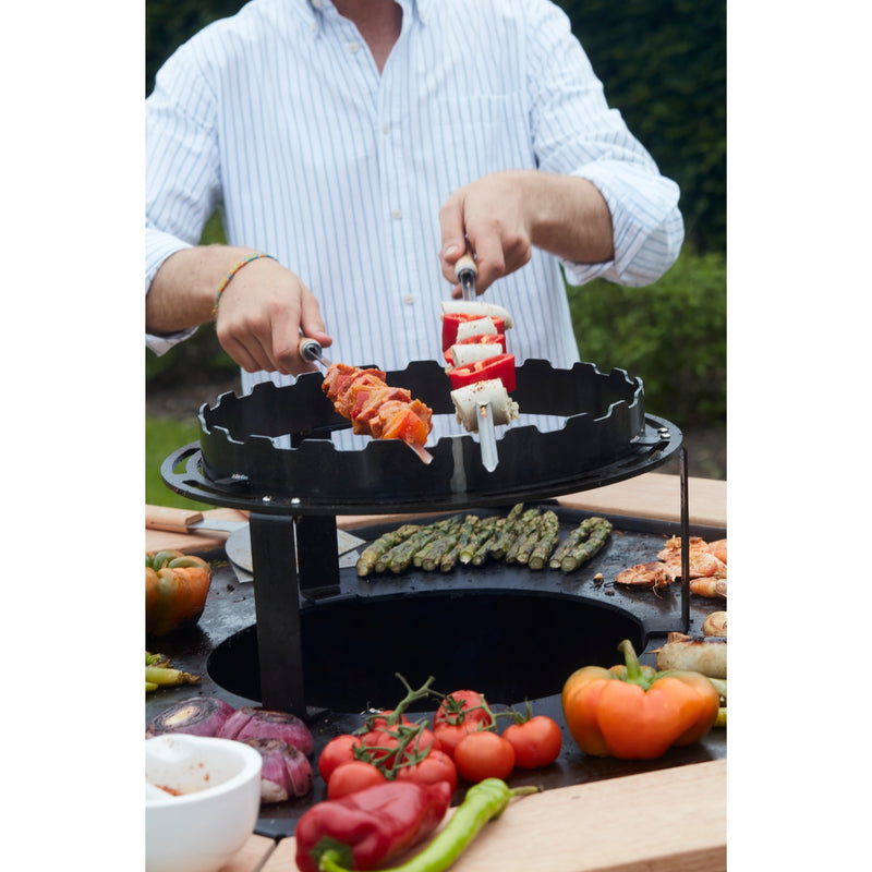 Afbeelding laden in galerijviewer, Barbecook set van 3 xl skewers spies (65cm, fsc 100%)
