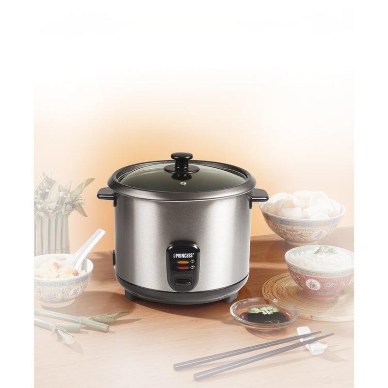 Afbeelding laden in galerijviewer, Princess rice cooker rijstkoker (roestvrij staal zilver, 271950)
