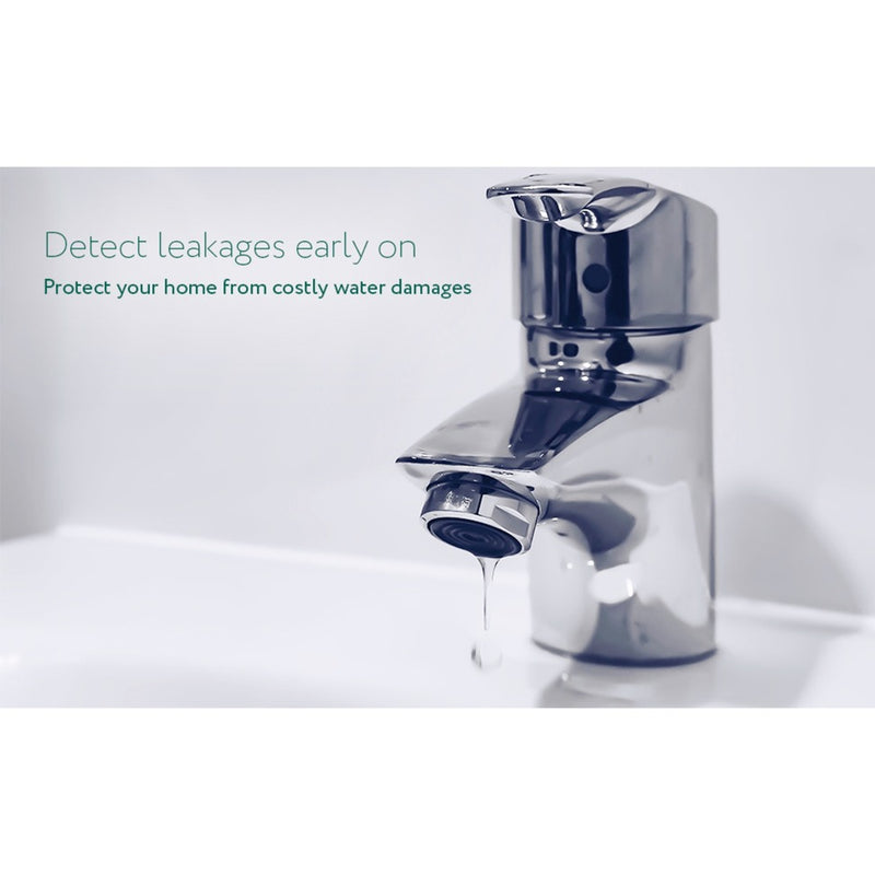 Afbeelding laden in galerijviewer, Frient water leak detector melder (wit, zigbee 3.0)
