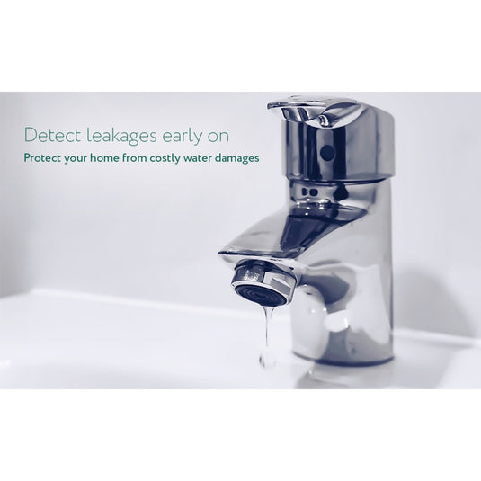 Frient water leak detector melder (wit, zigbee 3.0)