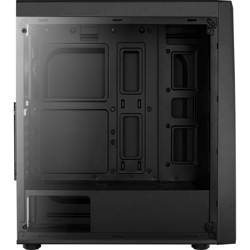 Afbeelding laden in galerijviewer, Aerocool bolt midi tower behuizing (zwart | 3x usb-a | rgb | window)
