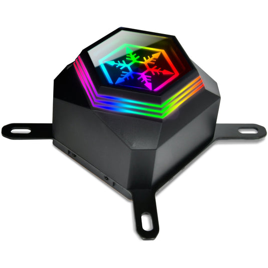 Silverstone sst-pf360-argb-v2 waterkoeling (zwart, incl. rgb controller)
