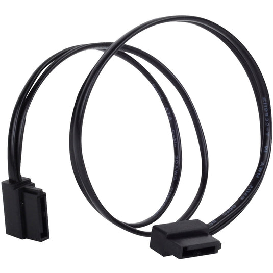 Silverstone sata iii kabel 30cm (zwart, 6gb s, low profile connector, cp11b-300)