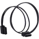 Silverstone sata iii kabel 30cm (zwart, 6gb s, low profile connector, cp11b-300)