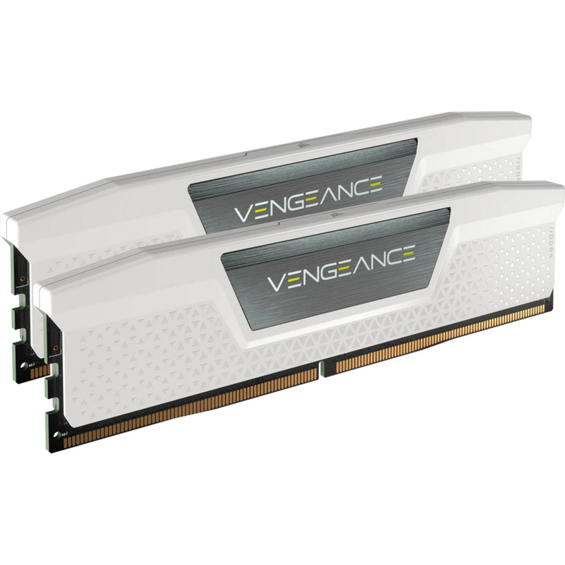 Afbeelding laden in galerijviewer, Corsair 32 gb ddr5-6400 (2x 16 gb) kit werkgeheugen (wit, cmk32gx5m2b6400z36w, vengeance, xmp 3.0, amd expo)
