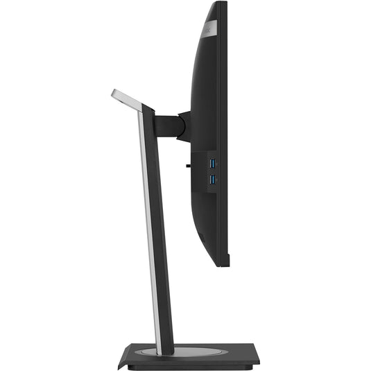 Viewsonic vg2756-4k docking monitor 27 (zwart (mat), 1x hdmi, 1x displayport, usb-c, usb-a, usb-b, sound)