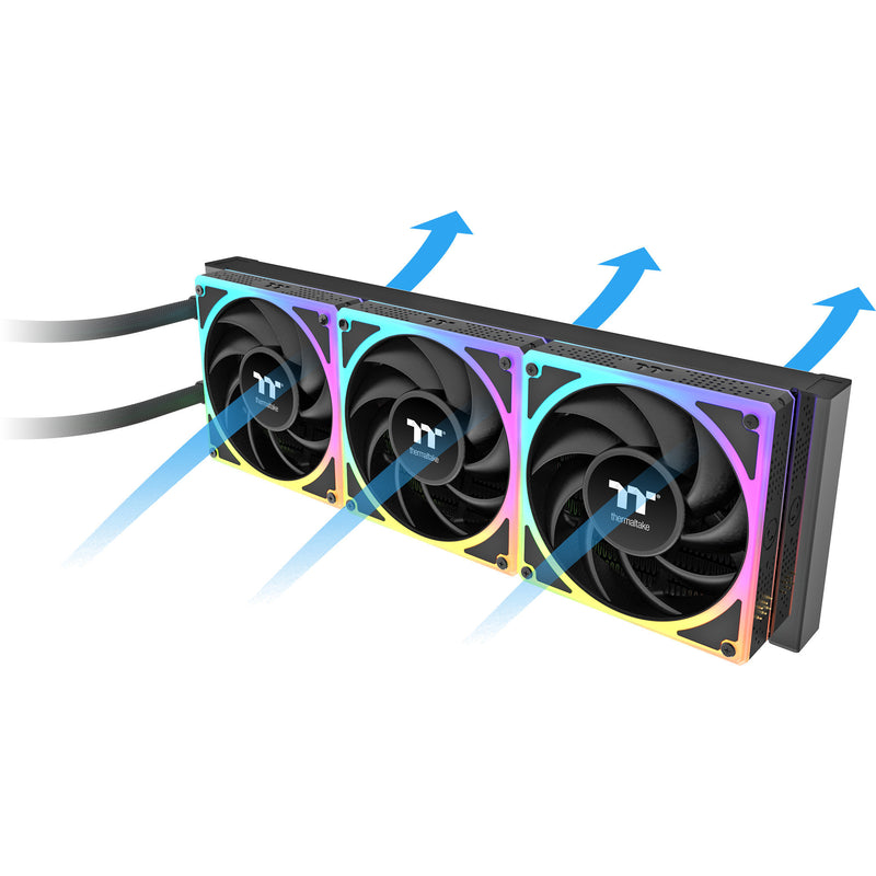 Afbeelding laden in galerijviewer, Thermaltake magcurve 360 ultra argb sync aio liquid cooler waterkoeling (zwart)
