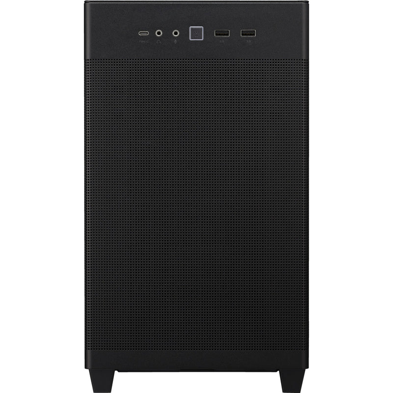 Afbeelding laden in galerijviewer, Asus prime ap201 mini tower behuizing (zwart | 2x usb-a | 1x usb-c | tempered glass)
