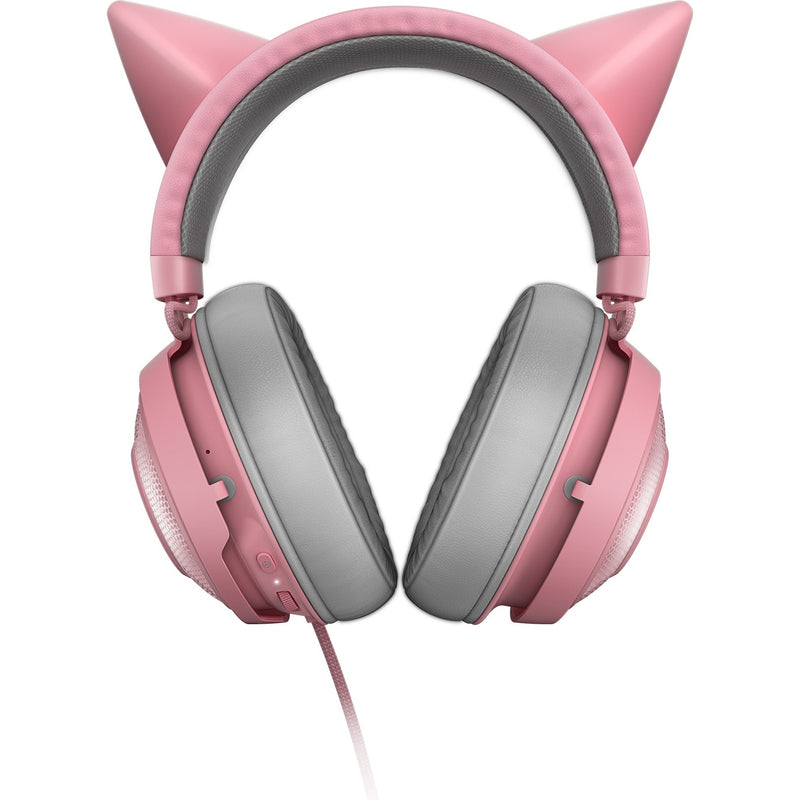 Afbeelding laden in galerijviewer, Razer kraken kitty v2 pro rgb over-ear gaming headset (roze)
