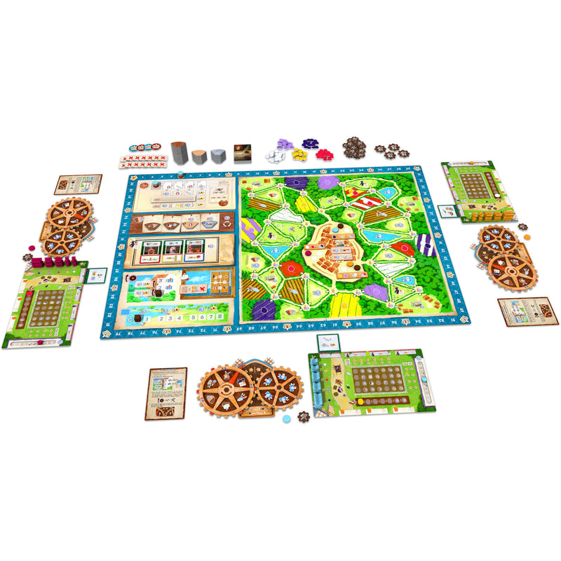 Afbeelding laden in galerijviewer, Asmodee board dice windmill valley - nederlandstalig bordspel voor 1-4 spelers

