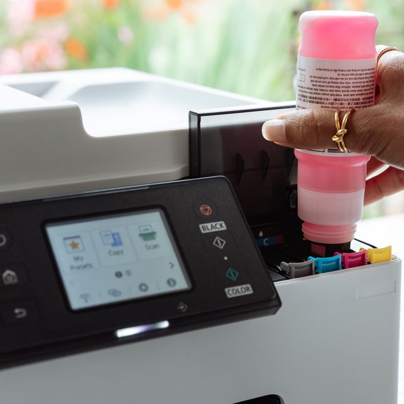 Afbeelding laden in galerijviewer, Canon maxify gx2051 all-in-one inkjetprinter met faxfunctie (wit, printen, kopiëren, scannen, faxen, wi-fi)
